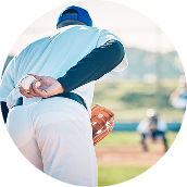 野球をしている人の写真