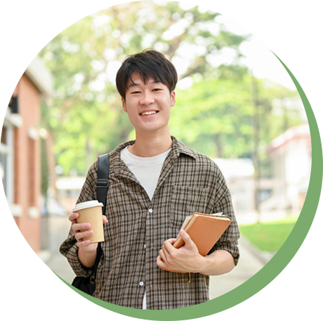 笑顔の人の写真