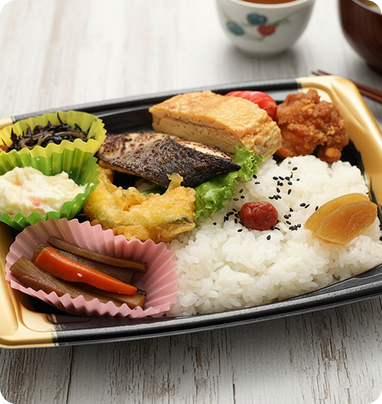 仕出し弁当の写真